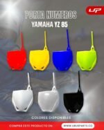 Porta Número Number Plate Tabla Yamaha YZ 85 Modelo New