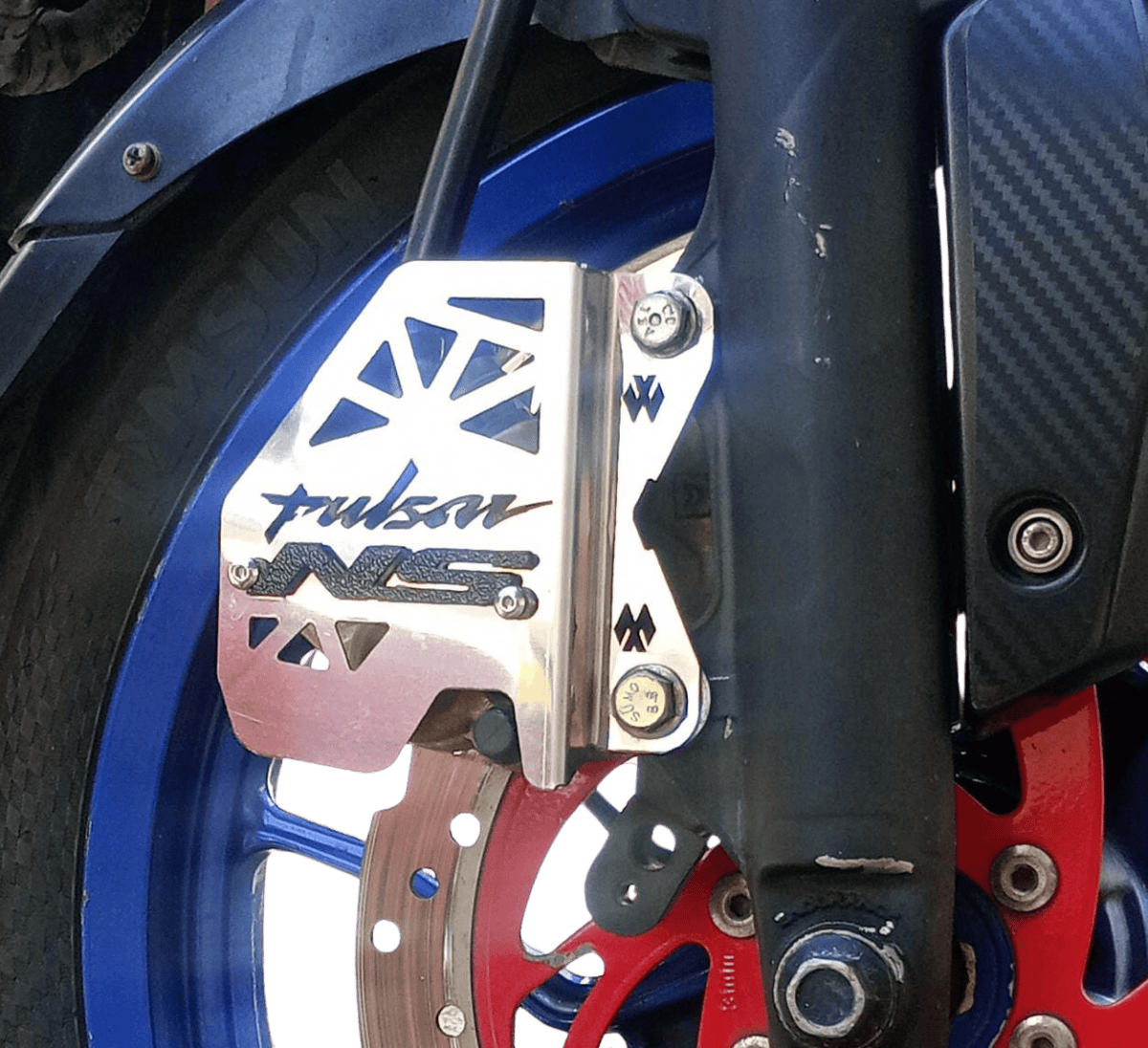 Protector Capiler  Mordaza Para Pulsar Ns 200 Ns200 - Imagen 2