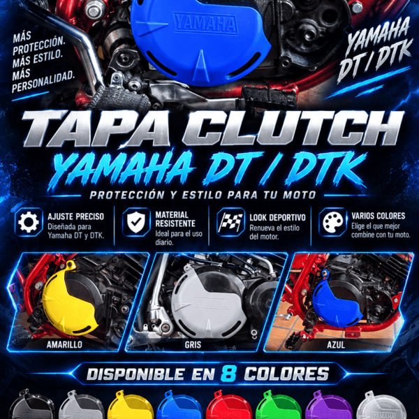 tapa clutch yamaha dt dtk