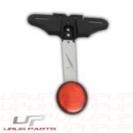 Porta Placa Yamaha Dt Dtk Completo Tragaluz Y Lagrima - Imagen 3