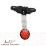 Porta Placa Yamaha Dt Dtk Completo Tragaluz Y Lagrima - Imagen 2