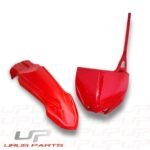 Combo Guardabarro Delantero Yamaha YZ 85 + Porta Numero Tabla modelo nuevo - Imagen 10