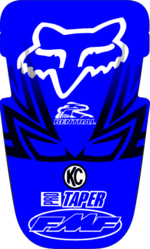 Guardabarro Cola Acrílico Trasero Yamaha DT DTK - Imagen 11