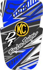 Guardabarro Cola Acrílico Trasero Yamaha DT DTK - Imagen 6