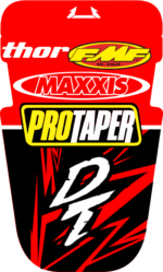 Guardabarro Cola Acrílico Trasero Yamaha DT DTK - Imagen 8