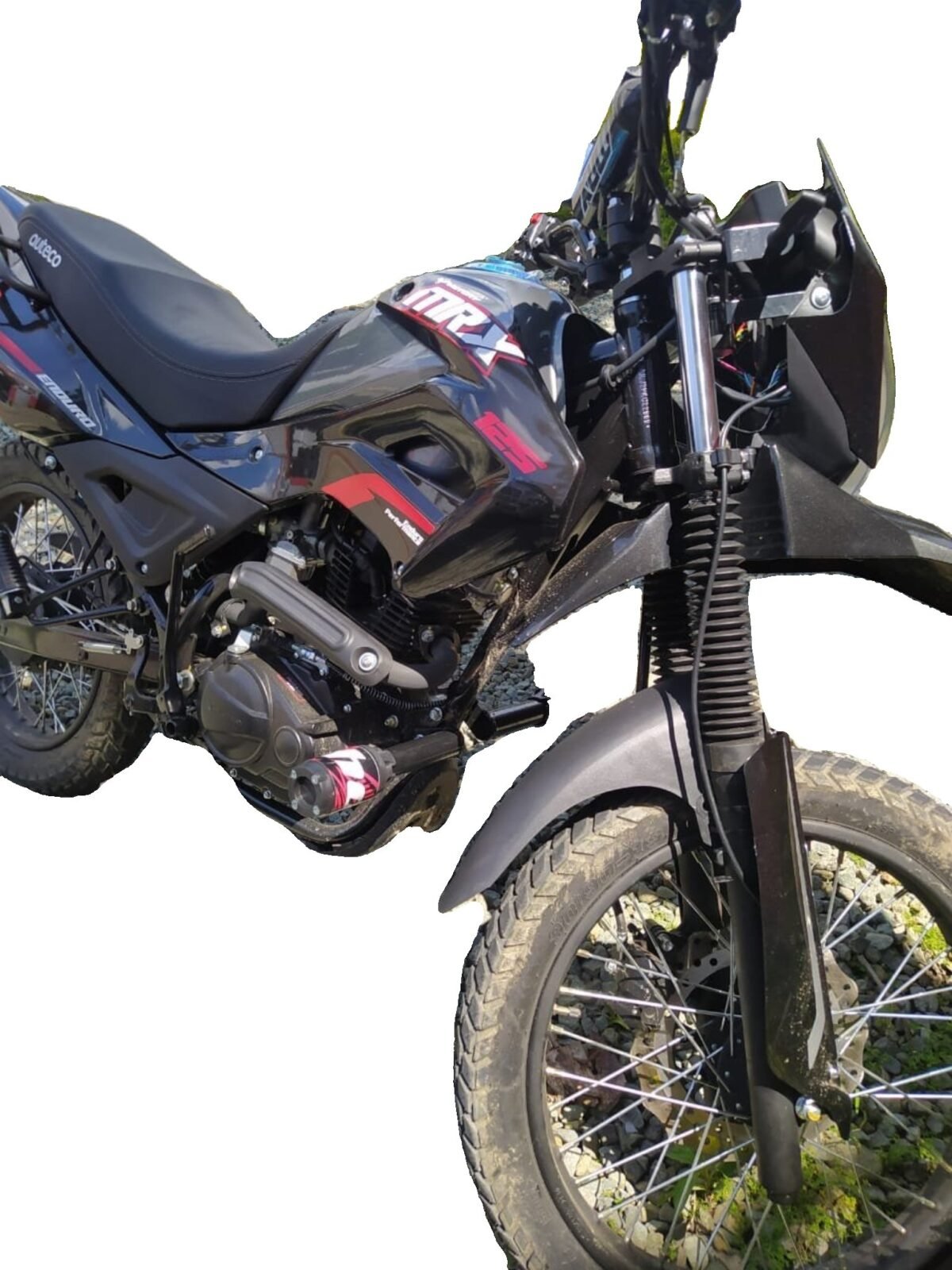 Guardabarro Delantero Interno yamaha xt 660 tapa motor universal - Imagen 4
