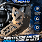 Protector de Motor Pechera Honda XR190L 2.0