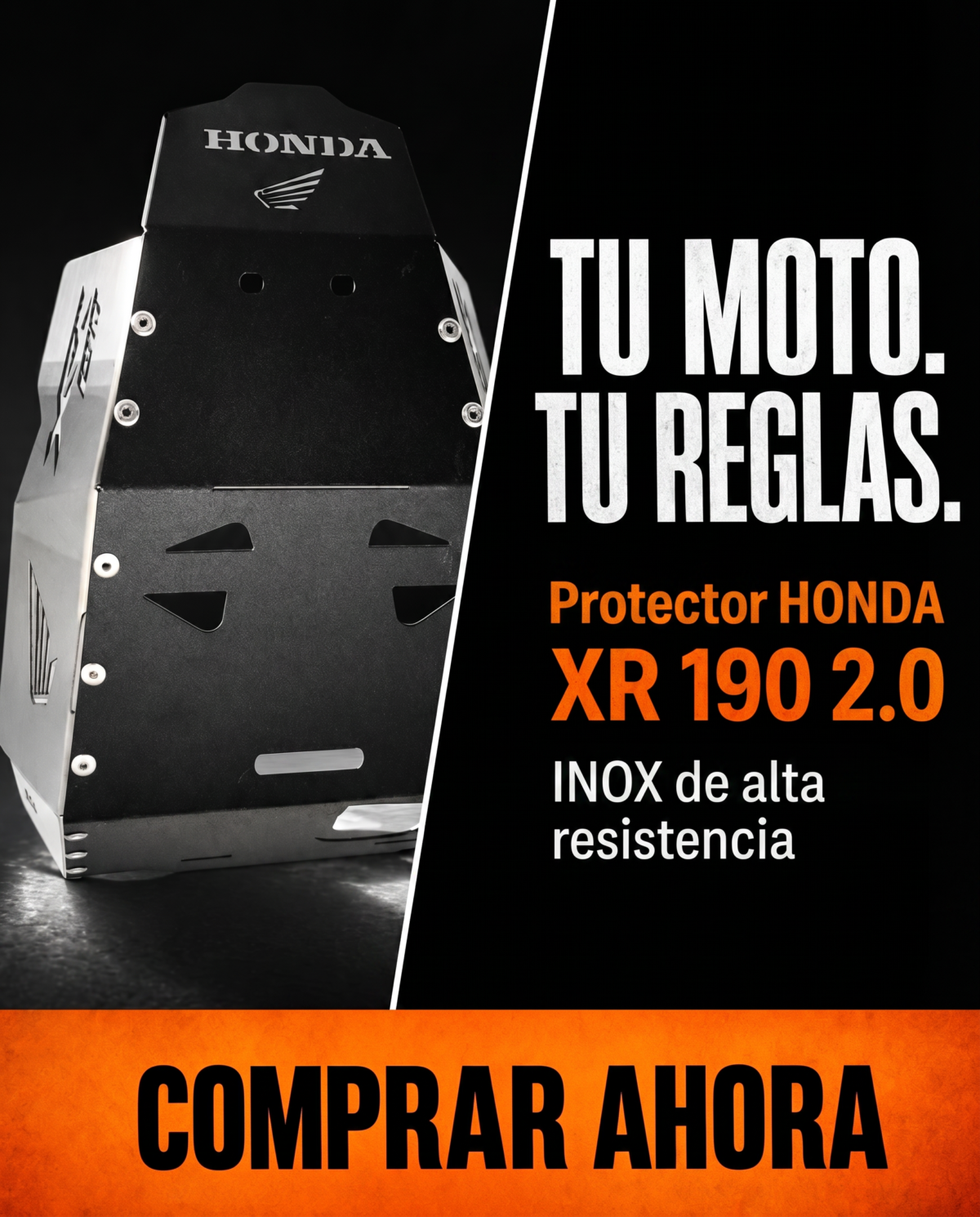 Protector de Motor Pechera Honda XR190L 2.0 - Imagen 7