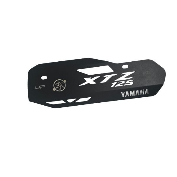 protector lateral exosto yamaha xtz 125 3d negro